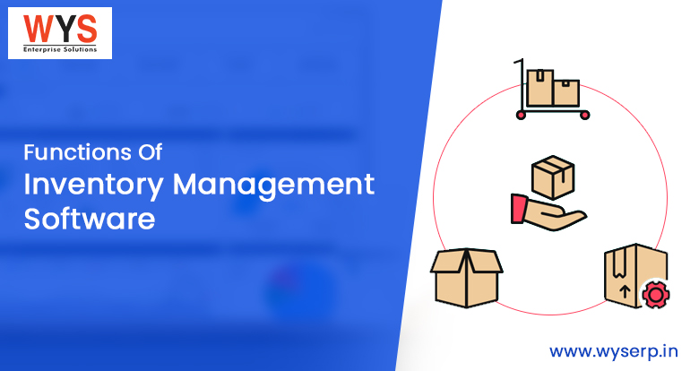 What are the basic functions of inventory management software